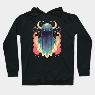 Cute Ghost illustration Hoodie